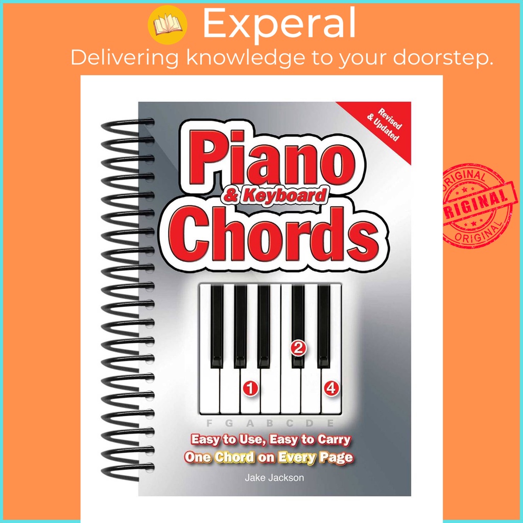 Piano & Keyboard Chords - ใช้งานง่าย ถือง่าย หนึ่งช่อทุกหน้า โดย Jake Jackson (ฉบับ US ปกอ่อน)