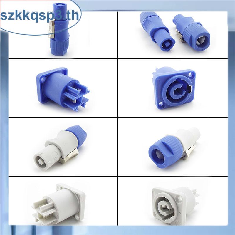 อะแดปเตอร์ซ็อกเก็ตเชื่อมต่อไฟฟ้า 3pin Powercon Xlr THK3