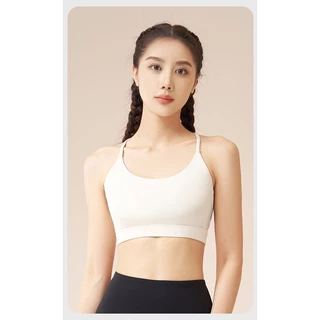 ✨รุ่นใหม่✨Araya Lady SportBra Lycra Nylon YOGA-650 เสื้อบราโยคะ สปอร์ตบราออกกำลังกาย สายเดี่ยวไขว้หลัง ทรงสวยใส่สบาย