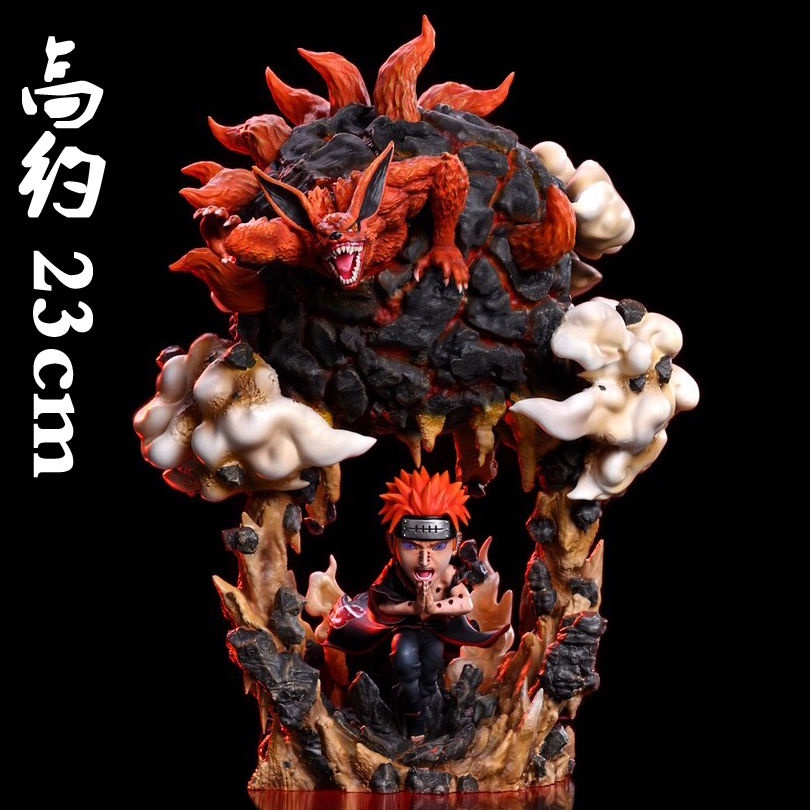 Naruto Series St Huge Wave Xiao Organized the Explosion of Tianxing Xiaonan Payne Gk Garage Kits Model Furnishing Articles