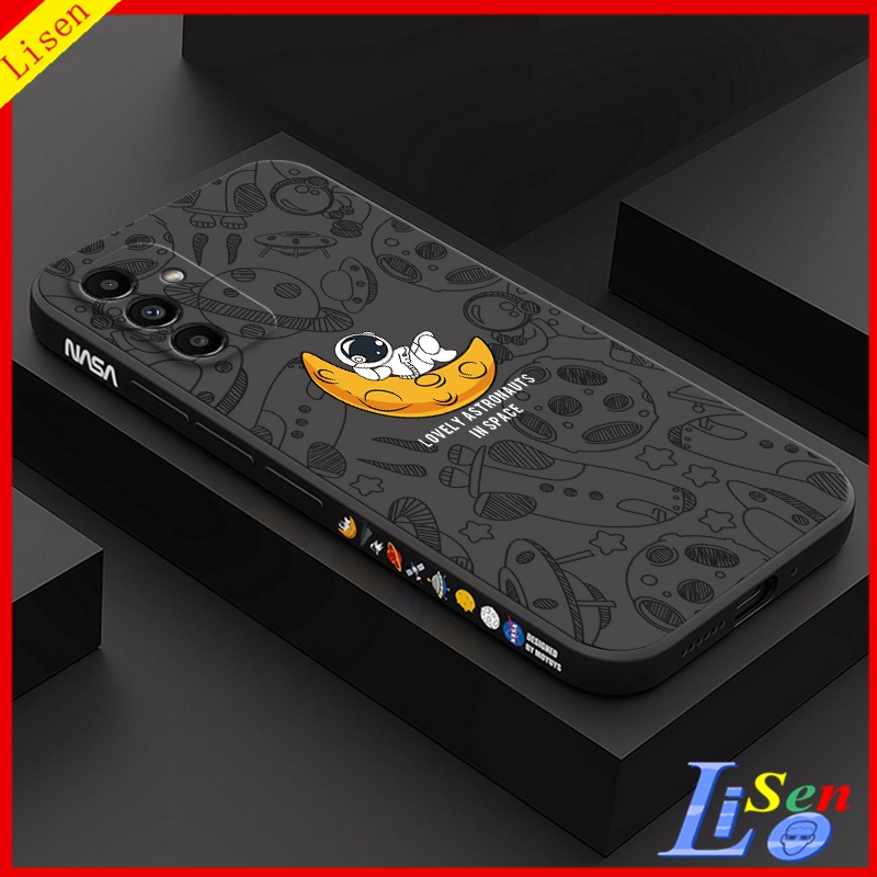 เคส Samsung A25 5G A15 5G A14 5G A54 5G A04 A04E A05 A05S A04S A13 5G A12 A32 A52 A52S A33 A53 A24 A34 5G เคสโทรศัพท์มือถือ ลายอวกาศ Nasa TKR สําหรับ TKR