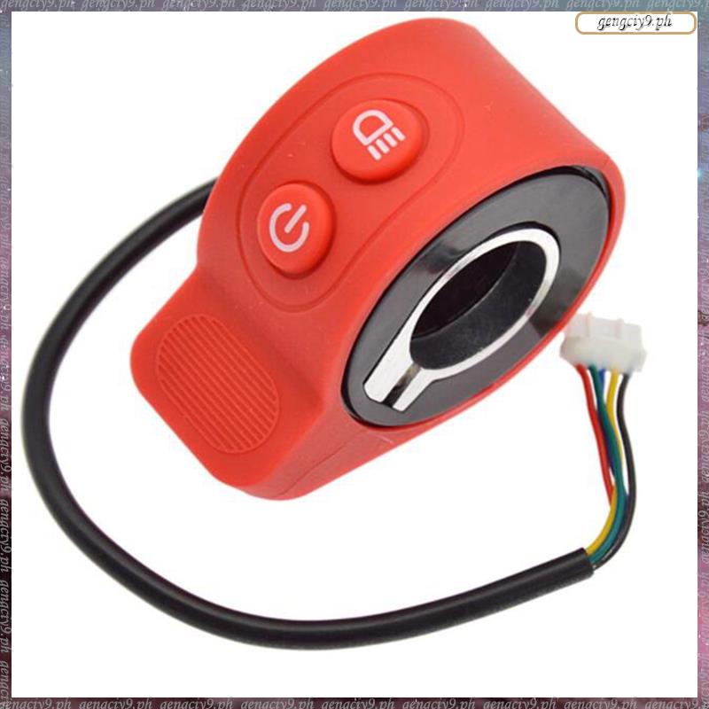 [LR] สกู๊ตเตอร์ไฟฟ้าคันเร่งจักรยานสําหรับ HX X6 X7 X8 สวิตช์ควบคุมความเร็ว E-Scooter E-Bike อุปกรณ์เ