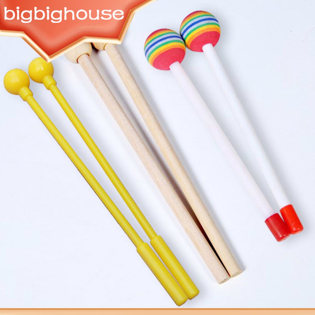 【Biho】ของเล่นไม้ตีกลองระนาด ไร้สารพิษ สําหรับเด็ก