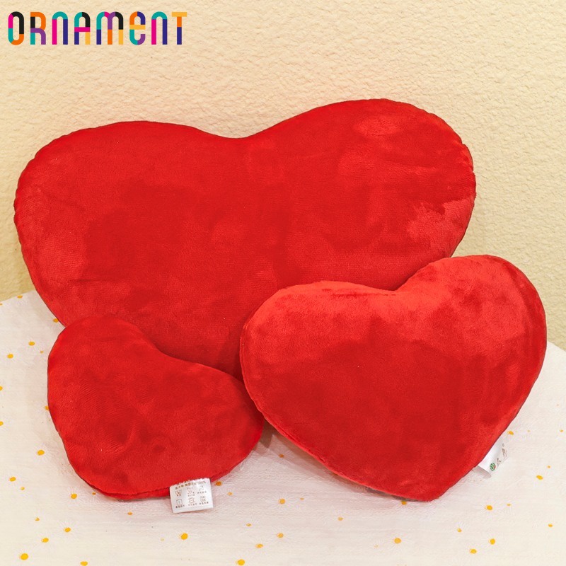 [คุณสมบัติ ] นุ่มสบายน่ารัก-หมอนตุ๊กตาหัวใจรัก-โซฟารถที่นั่งเบาะหลัง-ของขวัญวันเกิดเทศกาล-สีแดงรักหัวใจตุ๊กตาหมอน