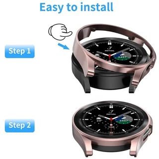 เคสนาฬิกาข้อมือ เนื้อแมตต์ ฉลุลาย สําหรับ Samsung Galaxy Watch 6 5 Pro 40 มม. 44 มม. 45 มม. 6