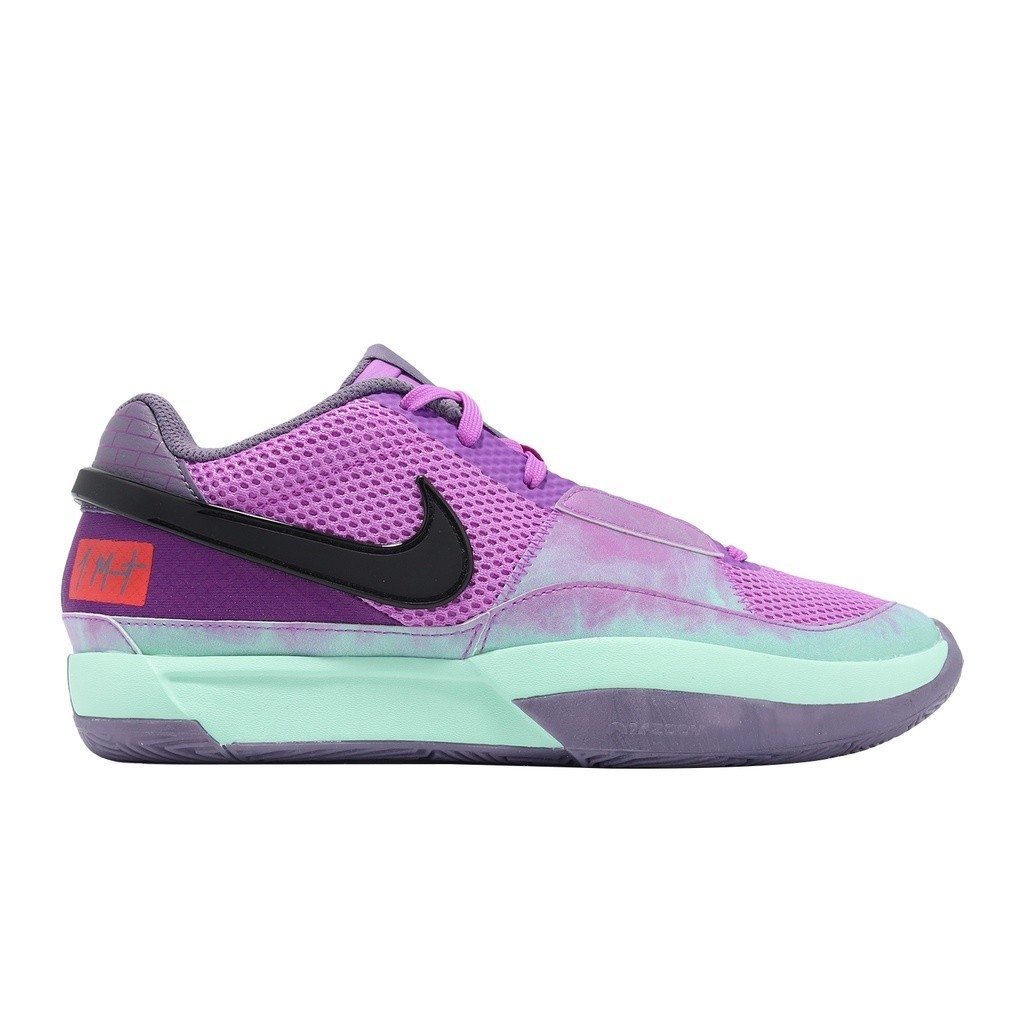 Nike Ja 1 Xmas EP Christmas Purple Basketball Shoes Men's Actual Combat [ACS] FV5559-500 แฟชั่น