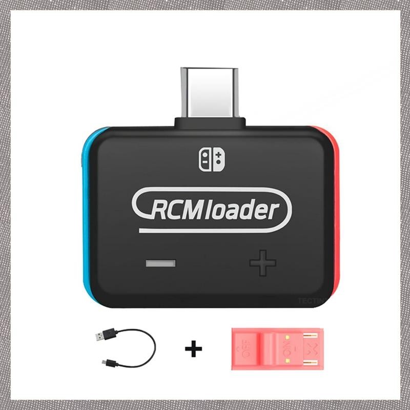 [ML O] V5 RCM Loader Auto Clip Jig Tool สําหรับคอนโซล Nintendo Switch NS พร้อมสาย USB ในตัวโปรแกรมฉี