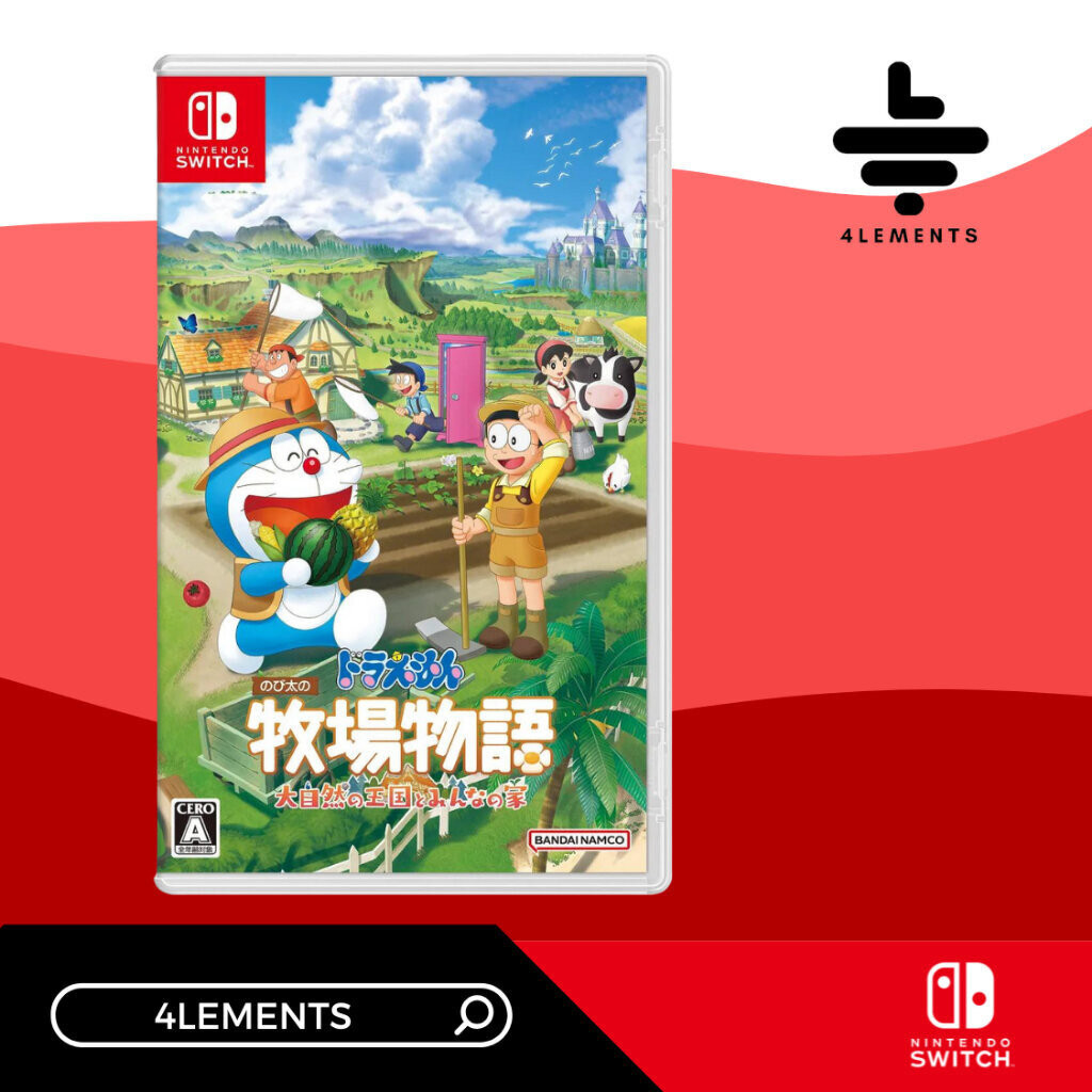 (พร้อมส่ง) SWITCH DORAEMON SOS FRIENDS OF THE GREAT KINGDOM (GAME) (ENG)