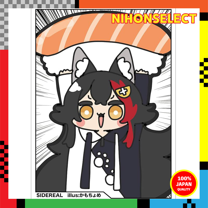 SIDEREAL Hololive Card Sleeve ☆ "Sushi Sleeve Mio / Illust: Kamochotome"