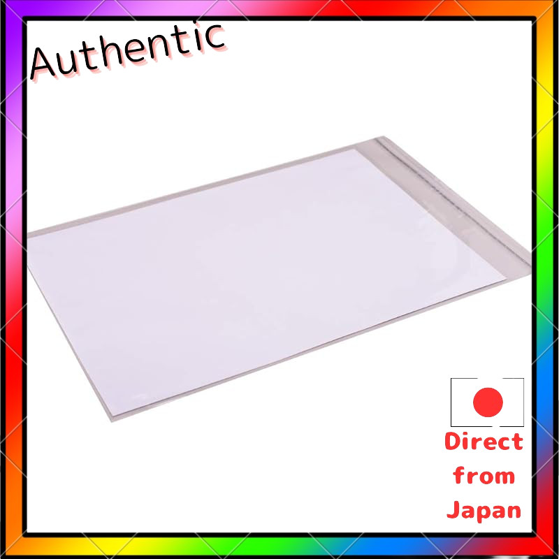 Itochu ขายปลีก Link ถุง Opp พร้อมเทป (มีฝาปิด) ถุงห่อบรรจุภัณฑ์ซองใส ความหนา 0.03 มม. สําหรับ B4 ขนา