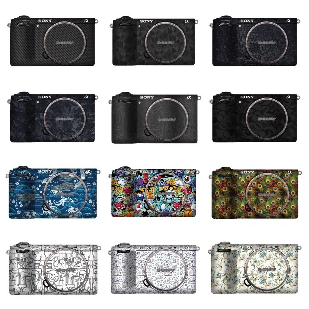 ฟิล์มสติ๊กเกอร์กล้อง Sony A6300 A6400 A6000 A6500 A6600 A6700 ที่เข้ากันได้กับ Wanderlust
