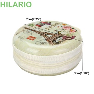 Hilario กระเป๋าเคสหูฟัง ทรงกลม ลายการ์ตูนน่ารัก สําหรับใส่กุญแจ