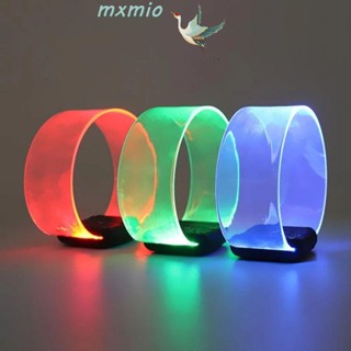 Mxmio สายรัดแขนของเล่น มีไฟกระพริบ LED เรืองแสง เพื่อความปลอดภัย สําหรับวิ่ง เชียร์