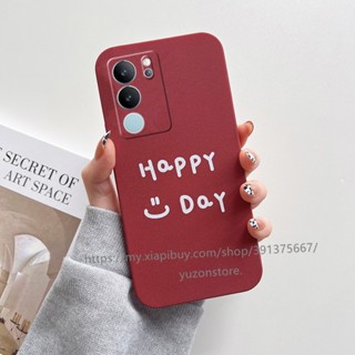 Phone Case VIVO V29 Pro V29e 5G 4G พร้อมส่ง เคสโทรศัพท์มือถือแบบนิ่ม ผิวด้าน กันกระแทก ลายนิ้วมือ สําหรับ