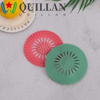 Quillan ที่กรองอ่างล้างจาน ที่กรองน้ํา อุปกรณ์ครัว ของใช้ในครัวเรือน ห้องน้ํา ที่จับผม จุกน้ํา 1/4 ชิ้น