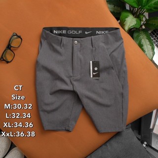 【จัดส่งฟรี】กางเกงกีฬาขาสั้นตีกอล์ฟ🏒เอวยืด(M-2XL) Pant Men ผ้าระบายอากาศได้ดี GF701 แห้งเร็ว⛅