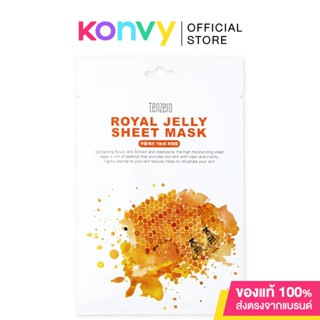 TENZERO Royal Jelly Mask 25ml เท็นซีโร่ แผ่นมาสก์หน้า สูตรน้ำผึ้ง.