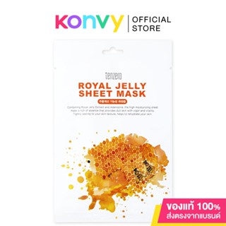 TENZERO Royal Jelly Mask 25ml เท็นซีโร่ แผ่นมาสก์หน้า สูตรน้ำผึ้ง.