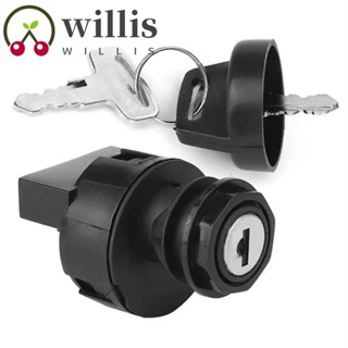 Willis สวิตช์กุญแจจุดระเบิด 6 Pins 3 ตําแหน่ง ป้องกันการกัดกร่อน ความแข็งแรงสูง สําหรับรถจักรยานยนต์ ATV Polaris Lgnition Switch Polaris Sportsman 400