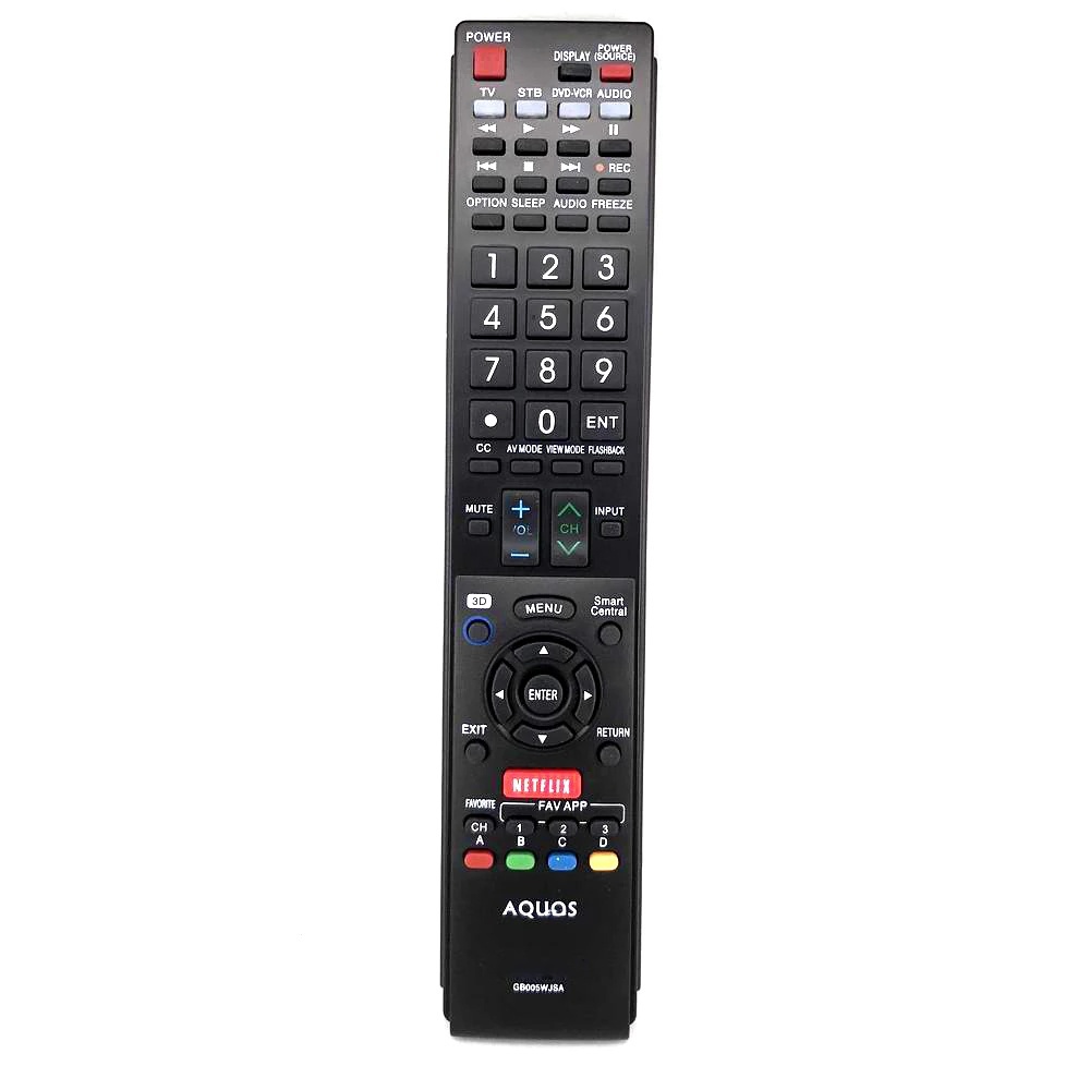 ใหม่ GB005WJSA สําหรับ Sharp TV รีโมทคอนโทรล LC90LE745U LC80LE844U LC80LE632U LC80LE633U LC70C8470U 