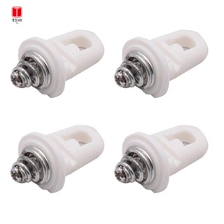 คลิปยึดกันชนหน้า สําหรับ Peugeot 407 407SW 607 Citroen C5 4 ชิ้น 743712