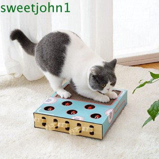 Sweetjohn ของเล่นกระดาษแข็ง อเนกประสงค์ สําหรับแมว