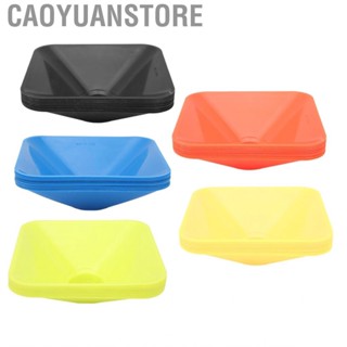 Caoyuanstore 10Pcs  Cones Training Marker Sports Markers Cone Soccer Game Accessories