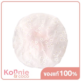 Konvy Shower Cap หมวกอาบน้ำ สีชมพู ดีไซน์สุดน่ารัก ผลิตจากวัสดุคุณภาพดี น้ำหนักเบา สวมใส่สบาย.