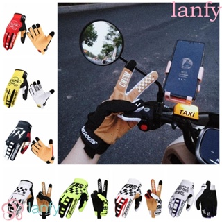 Lanfy ถุงมือขี่จักรยาน แบบเต็มนิ้ว, ถุงมือขับรถ ความร้อน กันน้ํา อบอุ่น, ถุงมือฤดูหนาว ถุงมือหน้าจอสัมผัส จักรยานเสือภูเขา