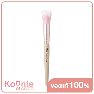 Oni Stippling Blush Brush 1pcs #Sakura Pink แปรงปัดแก้ม สีชมพูซากุระ.