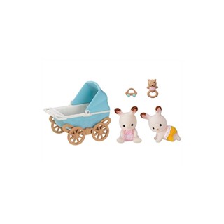 Sylvanian Families ชุดเฟอร์นิเจอร์ และตุ๊กตา [ชุดเฟอร์นิเจอร์ Chocolat Rabbit Gemini] Df-14