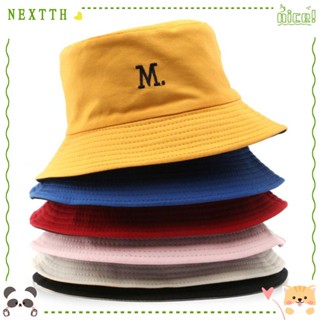 Nextth หมวกบักเก็ต กันแดด สองด้าน สไตล์ชาวประมง