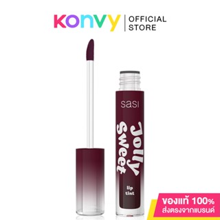 SASI Jolly Sweet Lip Tint 3g #03 Cheery Red ศศิ ลิปทินท์สูตรน้ำ เนื้อแน่น สีชัด ติดทน.