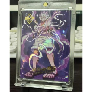 การ์ดตัวเลข ลายการ์ตูนอนิเมะ One Piece SKP Luffy