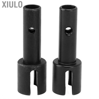 Xiulo RC Wheel Axles Replacement Easy To Maintain Black Stub Axle Install Strong Stability Steel for 1/8 Vehicle