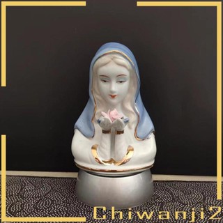 [Chiwanji2] ฟิกเกอร์รูปปั้น Mary สําหรับตกแต่ง