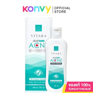 Vitara Anti Acne Liquid Cleanser 100ml.