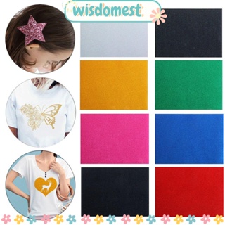 Wisdomest แผ่นฟิล์มถ่ายเทความร้อน สําหรับรีดร้อนเสื้อผ้า เสื้อยืด