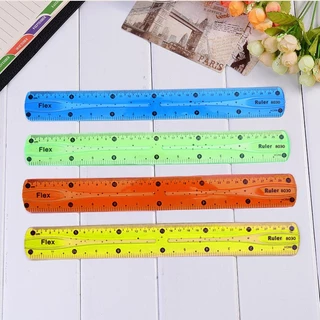 ไม้บรรทัดเยลลี่ 30 cm Maped ม้วนได้ งอได้ ไม่หัก