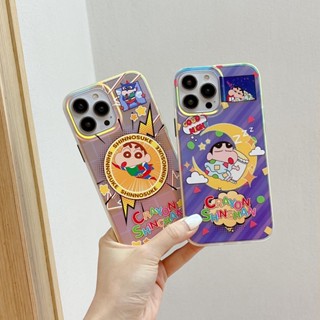 เคสโทรศัพท์มือถือแบบแข็ง ลายการ์ตูนชินจัง สําหรับ iPhone 12 12Pro 12ProMax 13 13Pro 13ProMax 14 14Pro 14ProMax