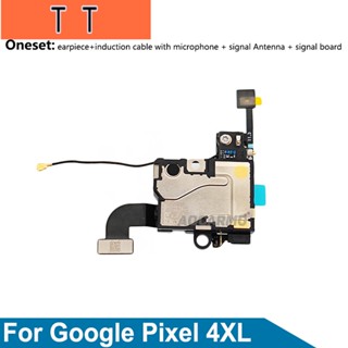 Aocarmo หูฟัง Google Pixel 4XL 4 XL และสายเคเบิลเซนเซอร์เหนี่ยวนํา และเสาอากาศสัญญาณไมโครโฟน พร้อมบอร์ด