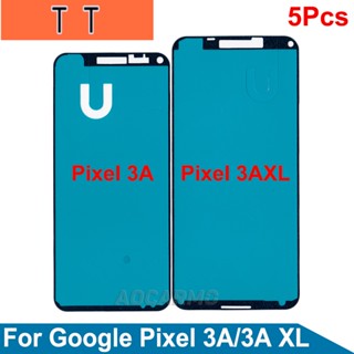 เทปกาวสติกเกอร์ หน้าจอ LCD แบบเปลี่ยน สําหรับ Google Pixel 3A XL 3AXL 5 ชิ้น