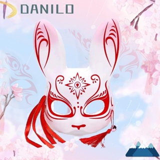 Danilo หน้ากากคอสเพลย์ รูปหูกระต่าย สไตล์ญี่ปุ่น สําหรับปาร์ตี้ งานเทศกาล