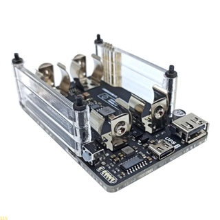 Xin UPS18650 โมดูลพาวเวอร์ซัพพลาย พร้อมแบตเตอรี่ สําหรับ Raspberrypi