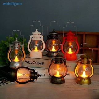 Widefigure โคมไฟ Led รูปโคมไฟ ขนาดเล็ก สไตล์เรโทร สําหรับตกแต่งปาร์ตี้ฮาโลวีน