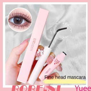 Bobeini Extremely Fine Mascara Waterproof Slim Long Curl Not Easy Longen Natural ติดทนนาน yuee