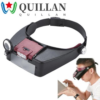 Quillan Loupes แว่นขยาย 2 ชั้น แบบสองชั้น สําหรับบํารุงรักษานาฬิกาข้อมือ