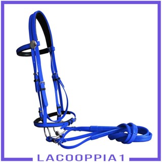 [Lacooppia1] อานม้าสังเคราะห์ พร้อมเรน อุปกรณ์เสริม สําหรับขี่ม้า