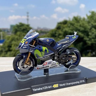 โมเดลรถจักรยานยนต์ 1:18 World Championship Yamaha Moto GP ขนาด 2016 ของเล่นสําหรับเด็ก