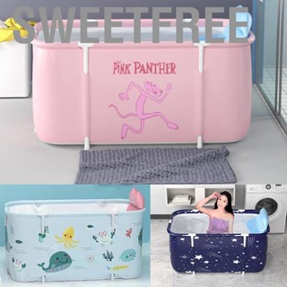 Sweetfree Bathtub Set Portable Folding Multifunctional Thicken Spa Soaking Bath Tub for Home Salon